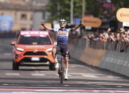 Julian Alaphilippe y Tadej Pogacar destacan en la 12da etapa del Giro de Italia