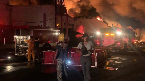 Fotogalería | Incendio en la zona industrial de SLP