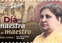 Homenaje al Día del Maestro con Rita Cetina Gutiérrez