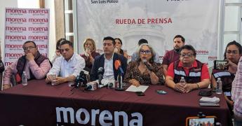 Promete Morena-SLP diálogo con PVEM y Gobierno por la civilidad