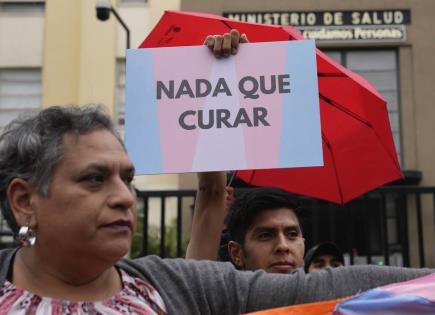 Protesta en Perú por clasificación de identidades de género
