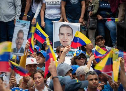 Candidato antichavista promete una Venezuela sin insultos ni carencias en caso de ganar las elecciones