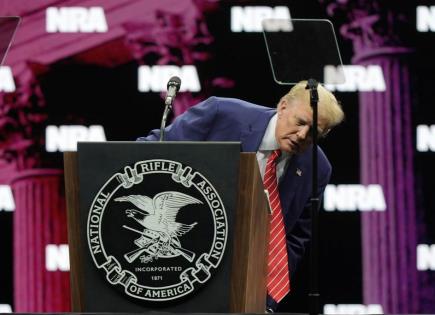 Donald Trump recibe respaldo de la NRA y promete proteger derechos relacionados con armas