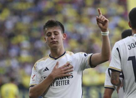 Empate 4-4 entre Real Madrid y Villarreal con p&oacute;ker de Sorloth