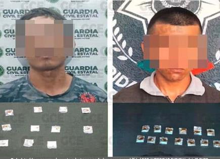En Cárdenas y Santa María, detienen a narcos