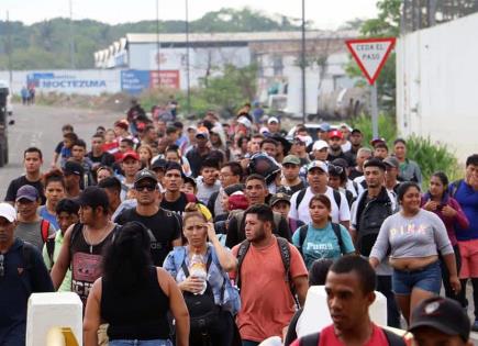 Aumento de la migración irregular en Chiapas y Tapachula