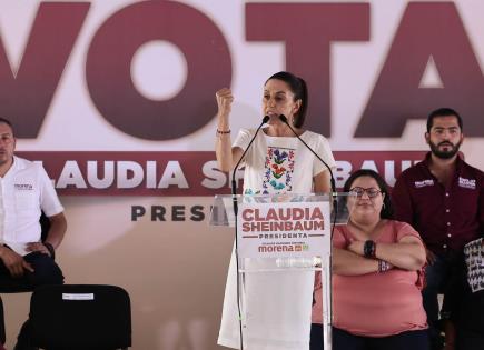 Claudia Sheinbaum critica el falso apoyo de la oposición a programas sociales