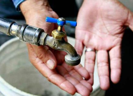 Habitantes demandan agua; hay desabasto agua Habitantes demandan agua; hay desabasto agua