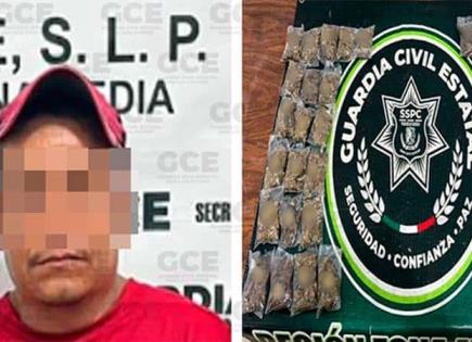 Presunto “narco” es capturado en Rioverde