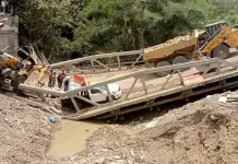 Fotos | Colapsa puente en el tramo Matlapa-Tamazunchale