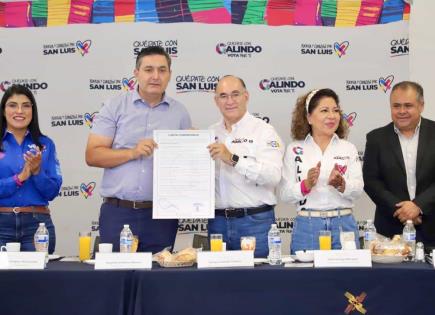 Galindo se compromete a fortalecer el sector restaurantero en San Luis Potosí