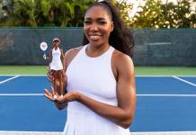 Homenaje a Venus Williams y otras deportistas con muñecas Barbie