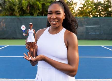 Homenaje a Venus Williams y otras deportistas con muñecas Barbie