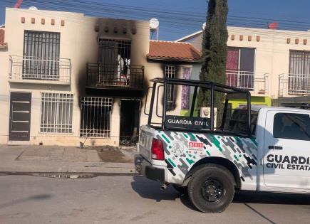 Video | Mueren mujer y niña en incendio de vivienda en La Campiña