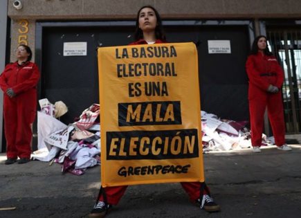Llamado de Greenpeace México sobre la Basura Electoral
