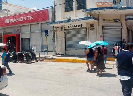 Ola de calor sigue azotando en Matehuala