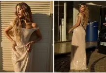 El impactante look de Michelle Salas en Cannes El impactante look de Michelle Salas en Cannes