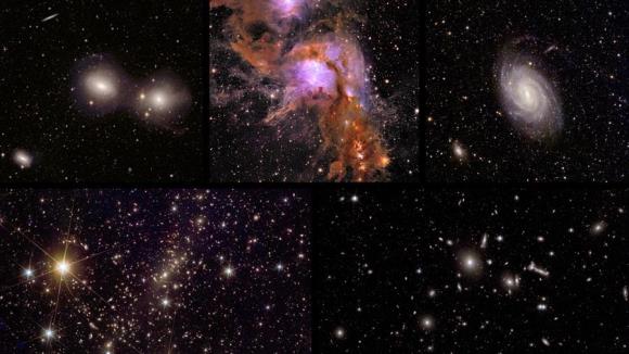 Imágenes sin precedentes del universo capturadas por Euclid