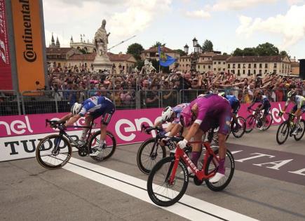 Victoria de Tim Merlier en el Giro de Italia