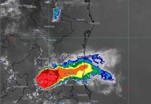 Alerta el Meteorol&oacute;gico sobre fuertes lluvias sobre SLP en las pr&oacute;ximas horas
