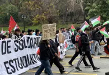 Apoyo al pueblo palestino en la Universidad de Chile genera tensiones Apoyo al pueblo palestino en la Universidad de Chile genera tensiones