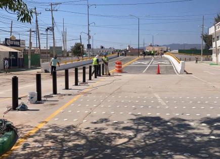 Cambia circulación de calles tras inauguración de puente entre San José y San Felipe