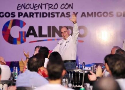 Enrique Galindo se reúne con más de mil liderazgos priistas en San Luis Potosí
