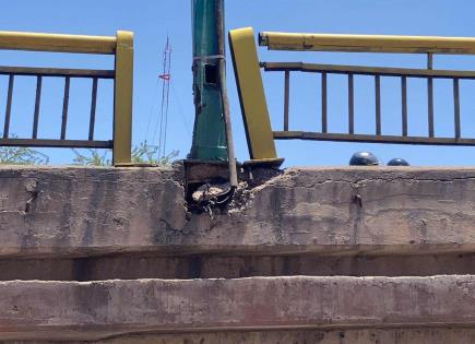 No hay fecha para que Seduvop rehabilite puente de Avenida Universidad