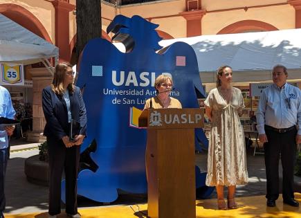Inauguran Feria Nacional del Libro de la UASLP