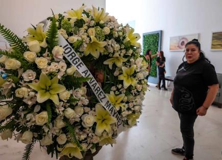 Velan a fallecidos en mitin de Máynez en Nuevo León