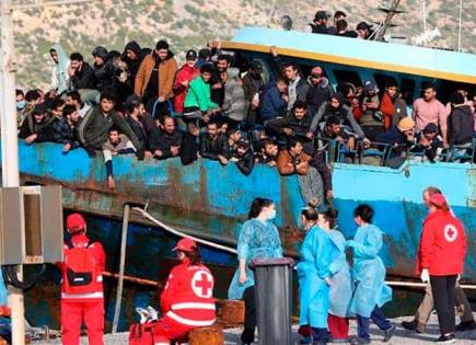 Cerca de 140 migrantes llegan a costas de Grecia