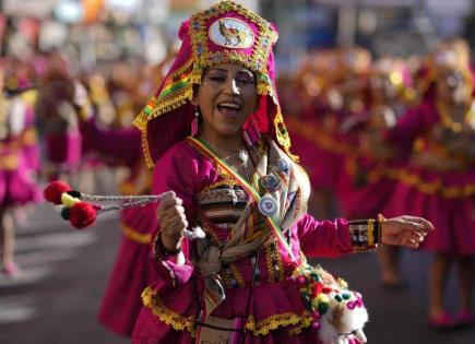 Fiesta Religiosa Andina en Bolivia: Tradición y Color