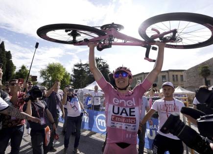 La victoria de Tadej Pogacar en el Giro