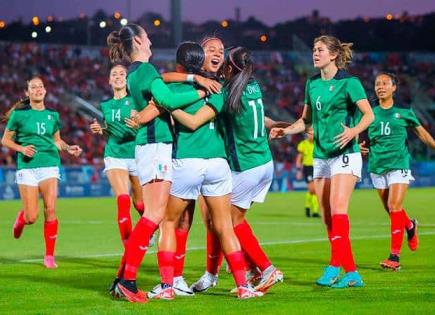 Preparación de la Selección Mexicana Femenil para enfrentar a Canadá
