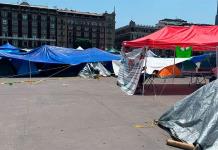 Actualidad sobre el plantón de la CNTE en Zócalo Capitalino