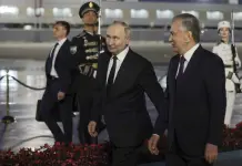 Encuentro entre Putin y presidente de Uzbekistán Encuentro entre Putin y presidente de Uzbekistán