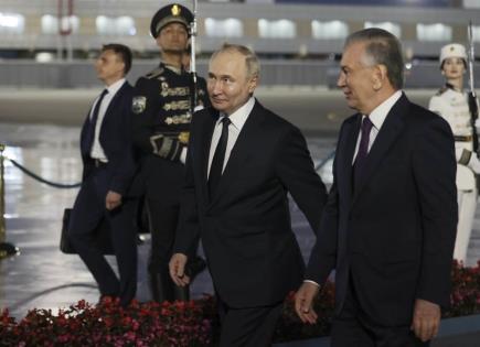 Encuentro entre Putin y presidente de Uzbekistán