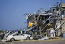 Tornados y tormentas mortales en Texas, Oklahoma y Arkansas