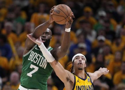 Boston Celtics vence a Indiana Pacers en emocionante juego de la NBA