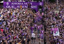 Celebración del Real Valladolid por ascenso a Laliga EA Sports