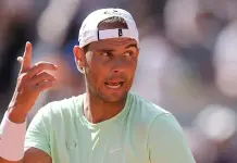 Emoci&oacute;n y apoyo en la primera ronda de Rafael Nadal en Roland Garros