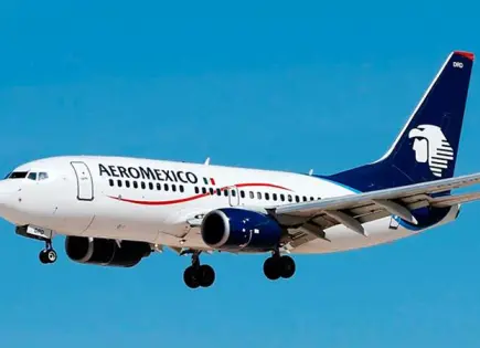 Aterrizaje de emergencia de avión de Aeroméxico en Tamaulipas