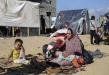 Crisis humanitaria en Gaza: Desplazados y ayuda