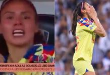 Reacción de Karen Luna en la Final del América Femenil