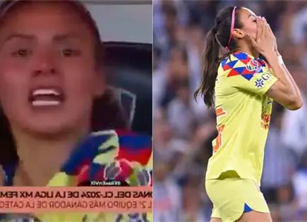 Karen Luna causa baja de Am&eacute;rica femenil por rotura de ligamento