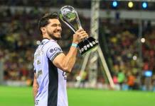 Festejo del bicampeonato de América en el Estadio Azteca