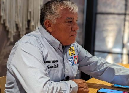 Descarta Juan Gaytán declinar por otro candidato en Soledad