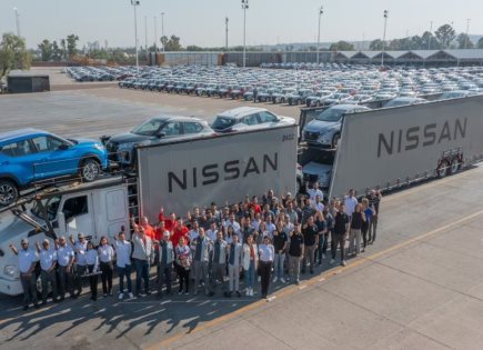 Nissan Mexicana y su nueva flota de transporte