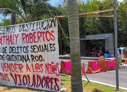 Protesta de Madres Buscadoras en Cancún