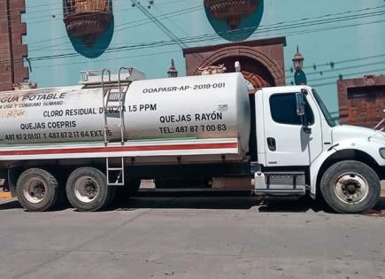 Desabasto de agua en varias colonias Desabasto de agua en varias colonias